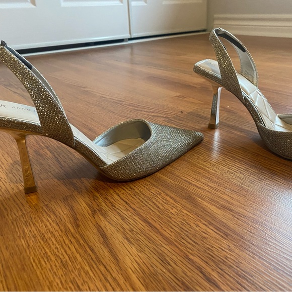 Brand new silver sling back heels - Picture 6 of 10